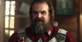 David Harbor as Alexei Shostakov aka Red Guardian in Marvel's Black Widow