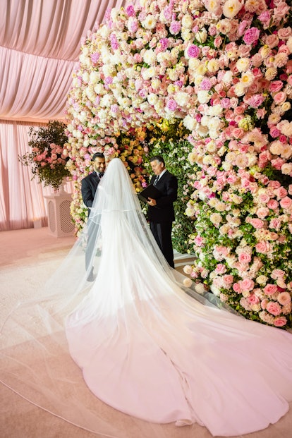 Britney Spears and Sam Asghari's wedding outfits were by Versace. Photo via Shutterstock