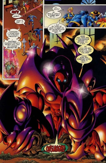 Onslaught from the Marvel comics