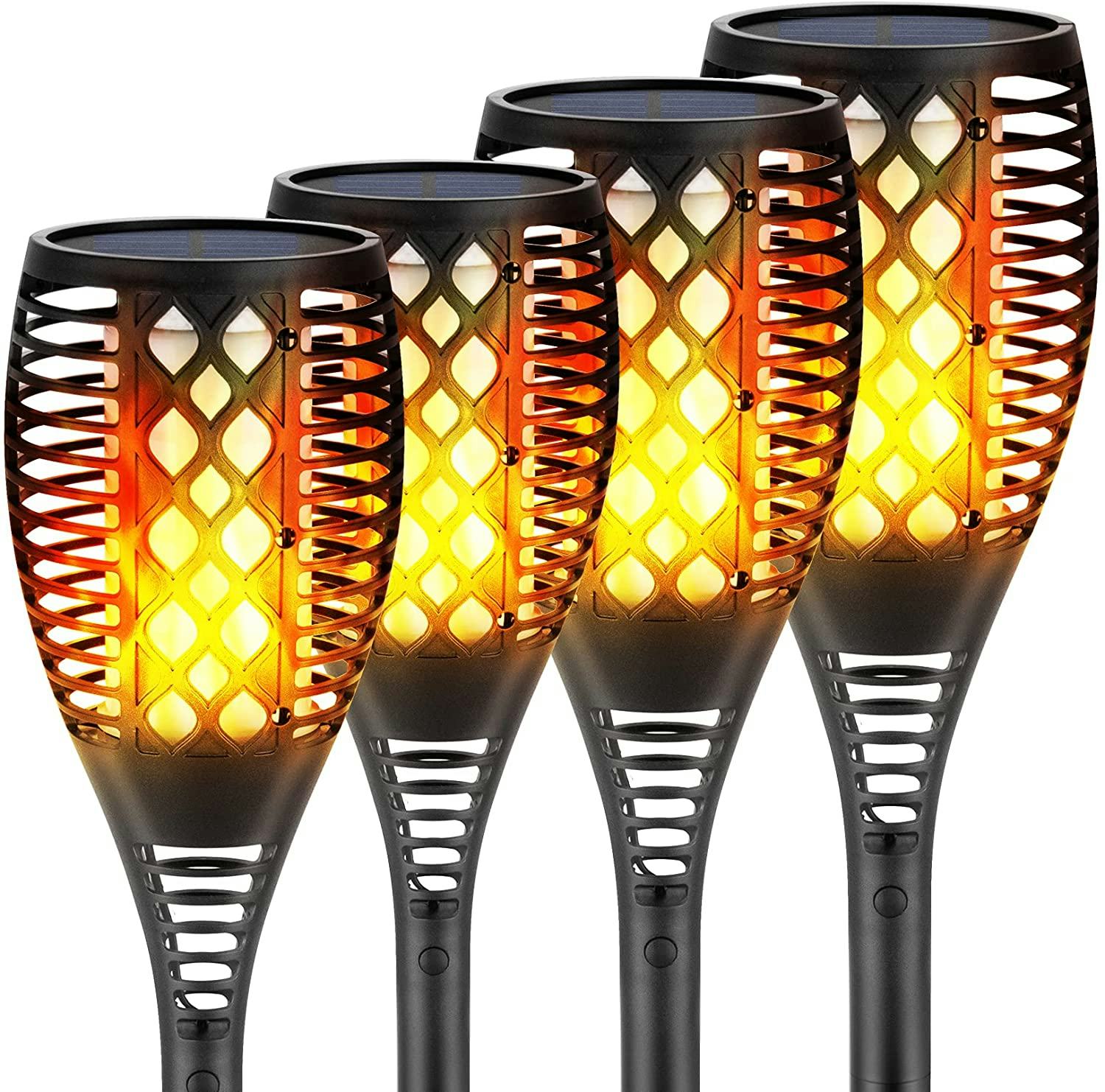 Eicaus Solar Torch Light (4-Pack)