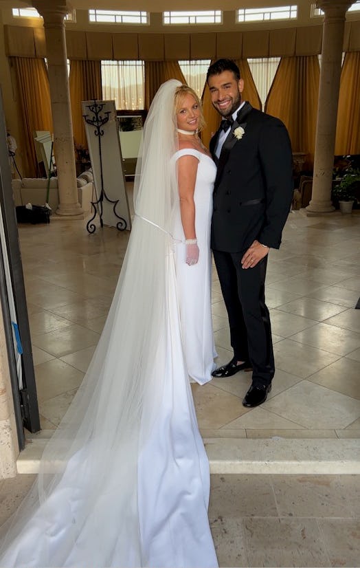 Britney Spears marries Sam Asghari on June 9, 2022 in Los Angeles, CA