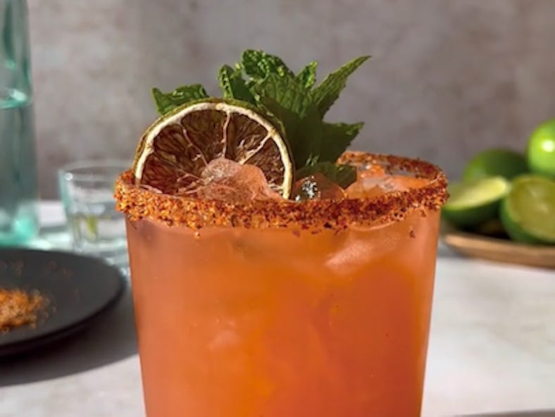 strawberry jalapeno margarita is a delicious aries zodiac summer cocktail recipe