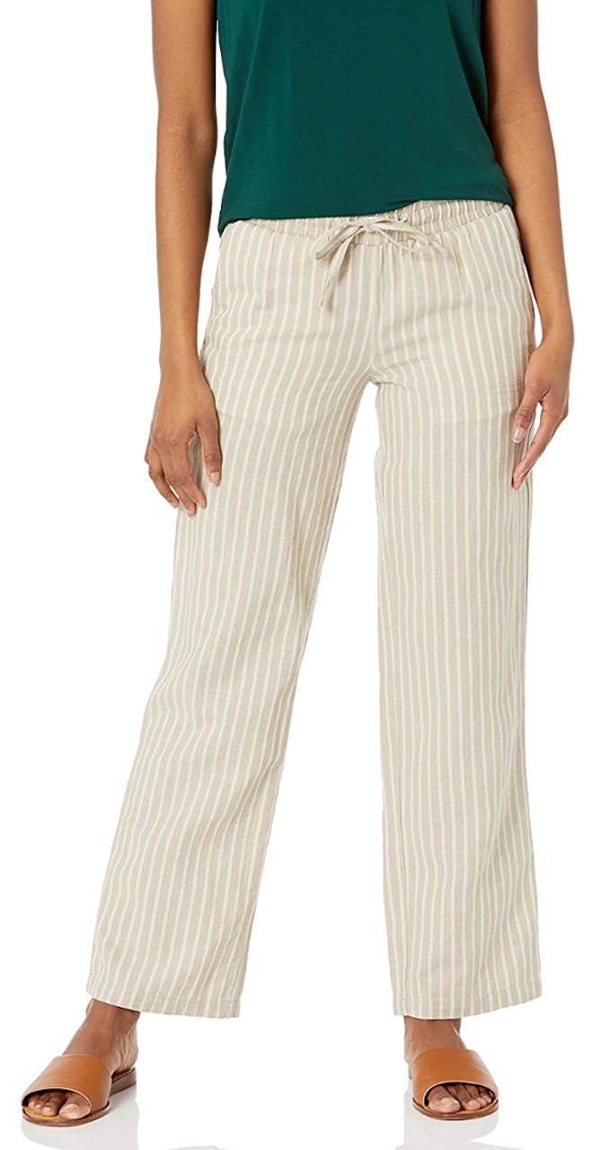 Amazon Essentials Linen Drawstring Pants