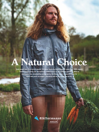 Klättermusen Ansur "A Natural Choice" sustainable collection
