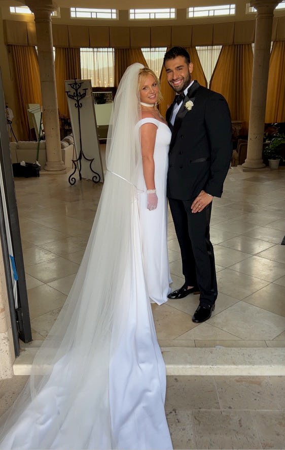 Britney Spears’ Versace Wedding Dress Showed The Right Amount Of Skin