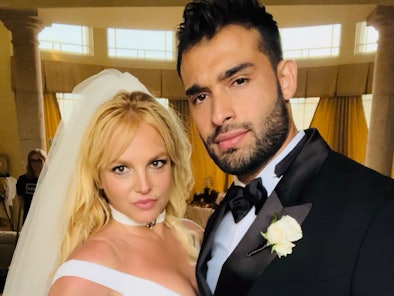 Britney Spears and Sam Asghari married on June 9.