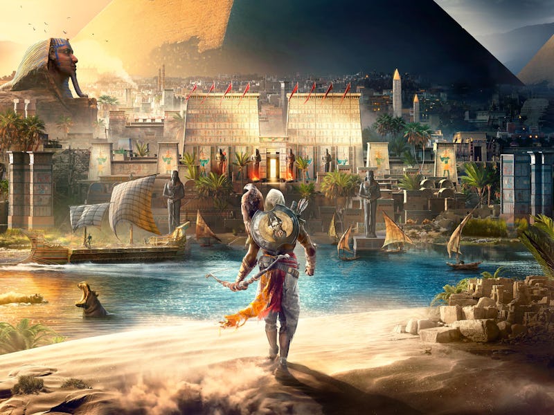 Cover art for Assassin's Creed Origins