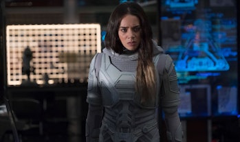 Hannah John-Kamen as Ava Starr a.k.a. Ghost in Marvel’s Ant-Man and the Wasp