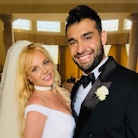 Britney Spears and Sam Asghari's wedding guests included Madonna, Paris Hilton, Selena Gomez, and Dr...