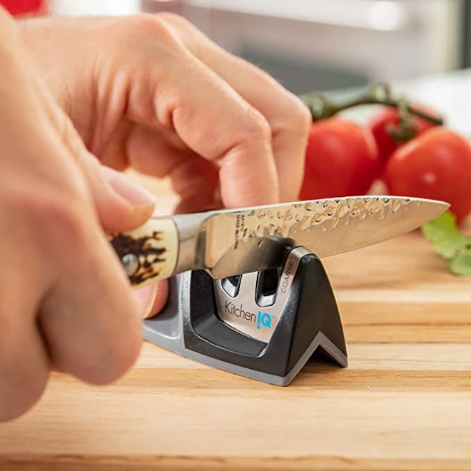 KitchenIQ Edge Grip 2-Stage Knife Sharpener