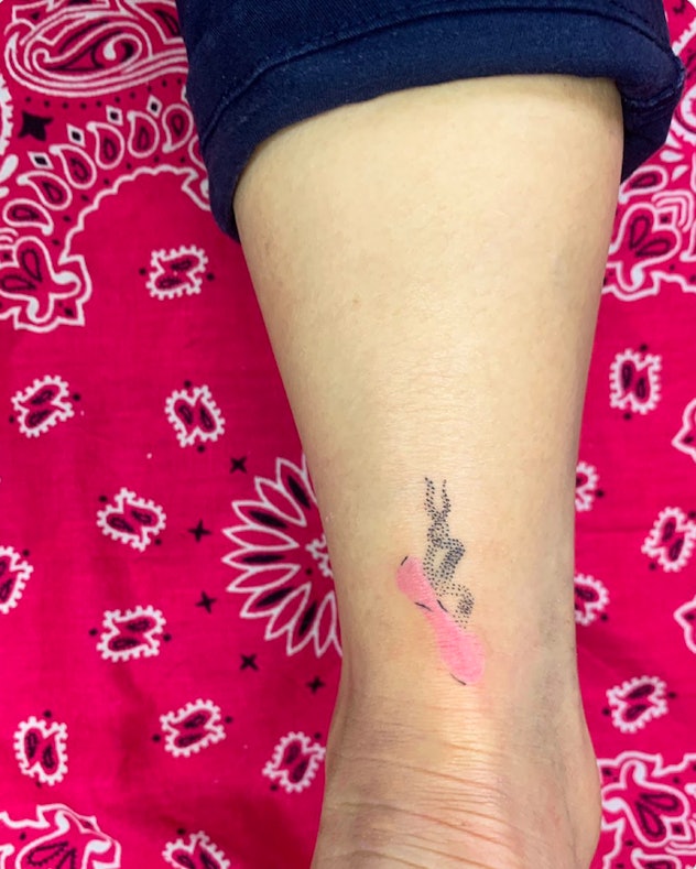 small wrist tattoo, meaningful memorial tattoo ideas