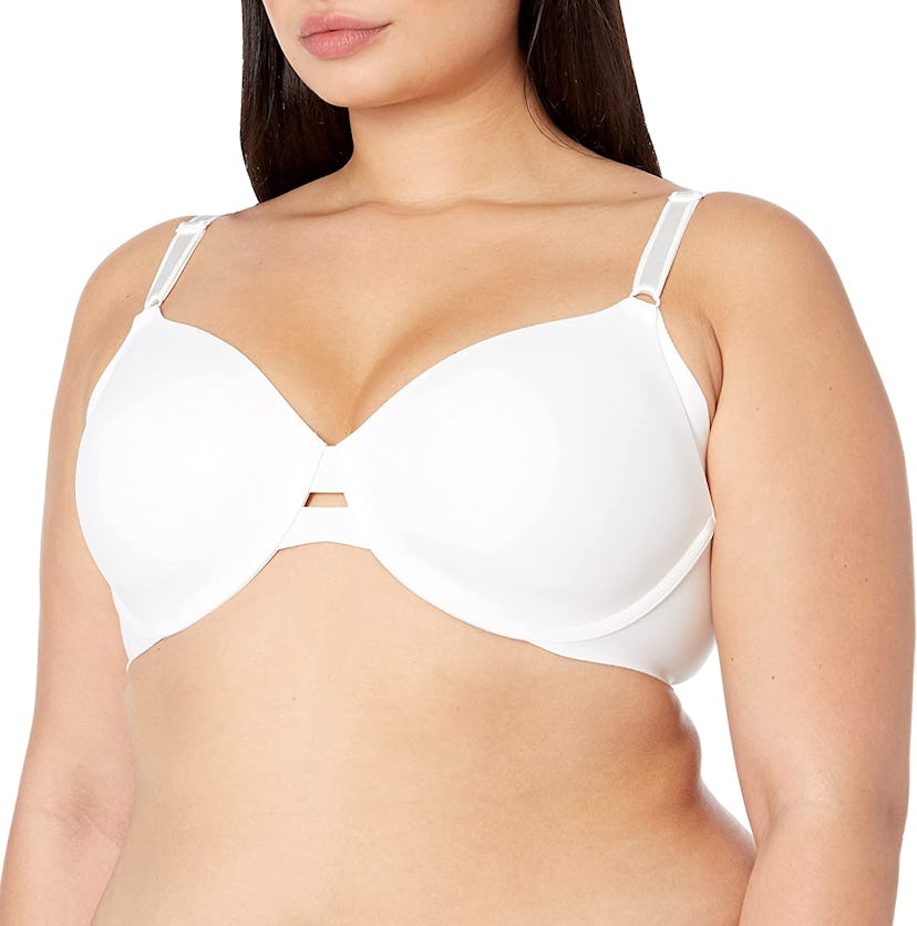 No Side Effects Underarm-Smoothing Comfort Underwire Lightly Lined T-Shirt Bra