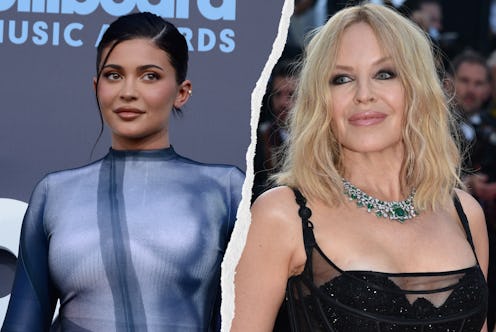 Kylie Jenner and Kylie Minogue