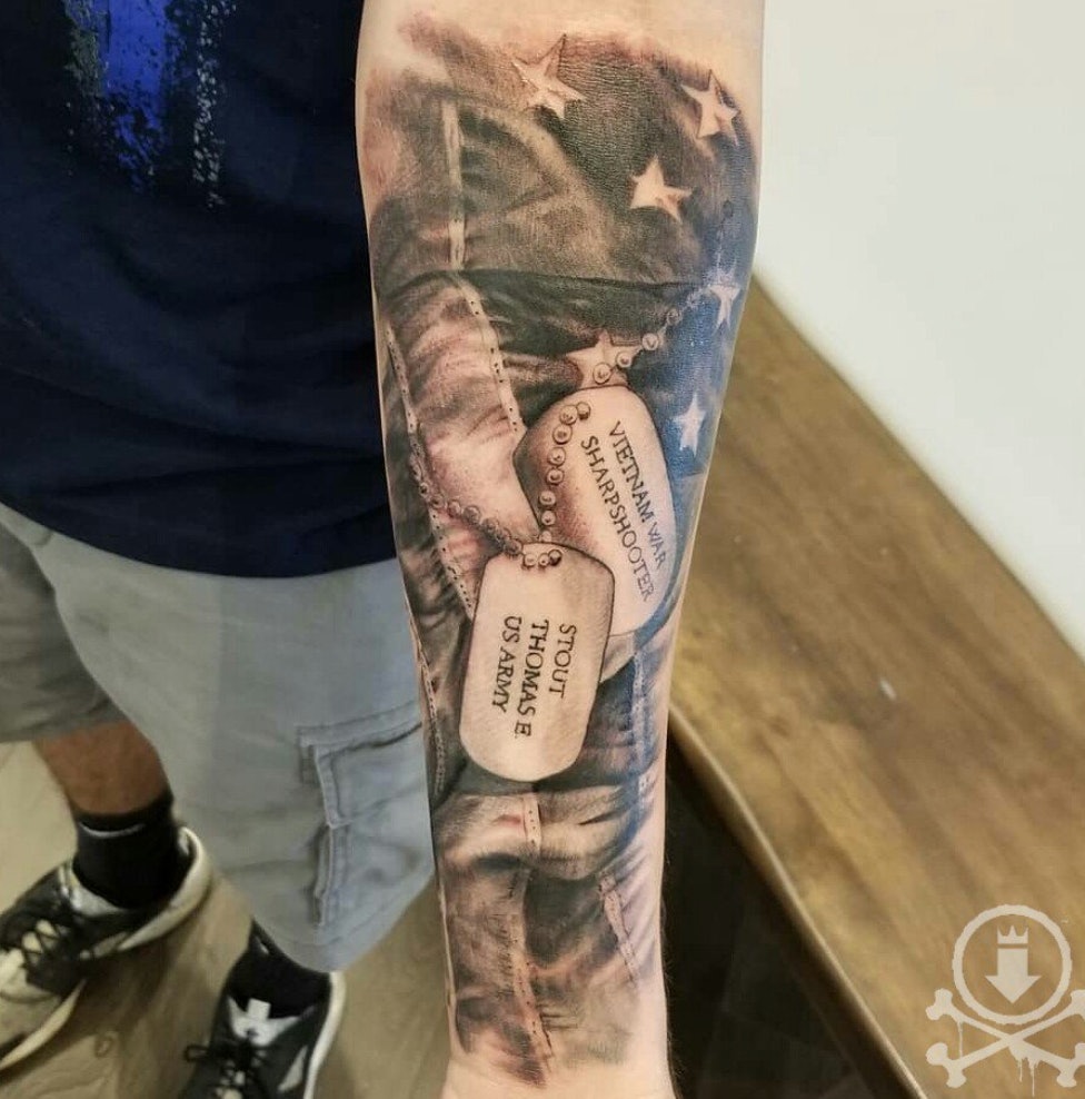 Black and Grey Manchester United Memorial Tattoo by David Mushaney by David  Mushaney TattooNOW