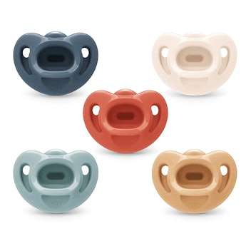 NUK Comfy Orthodontic Pacifiers For Babies Who Spit Them Out