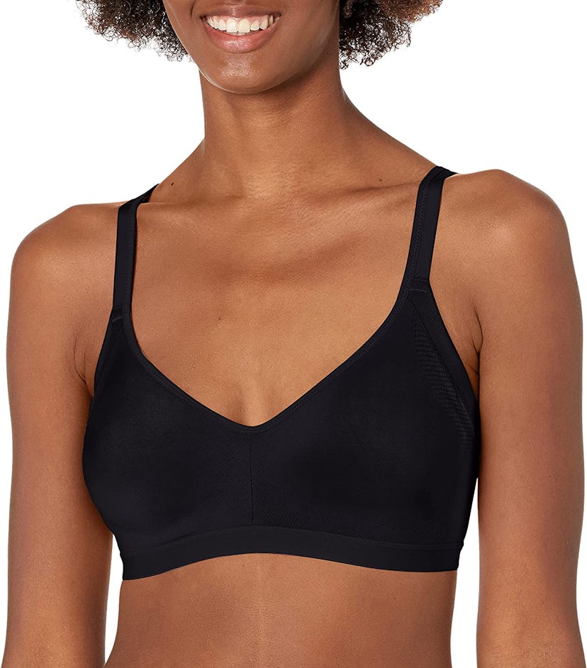 Blissful Benefits Underarm-Smoothing with Seamless Stretch Wireless Bra