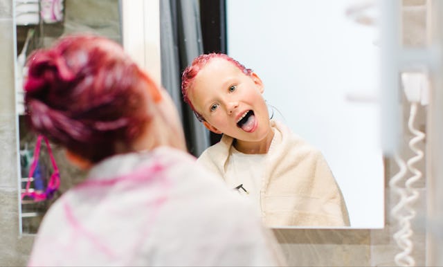 Giving kids hair autonomy is a great way to show the you trust them and love them unconditionally.