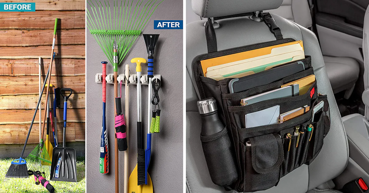 35 Tricks To Create So Much More Storage Space In Your Home & Car