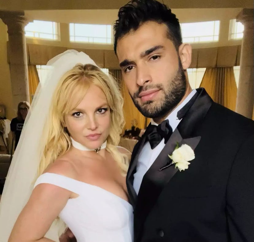 Read Britney Spears' Instagram about her wedding to Sam Asghari.