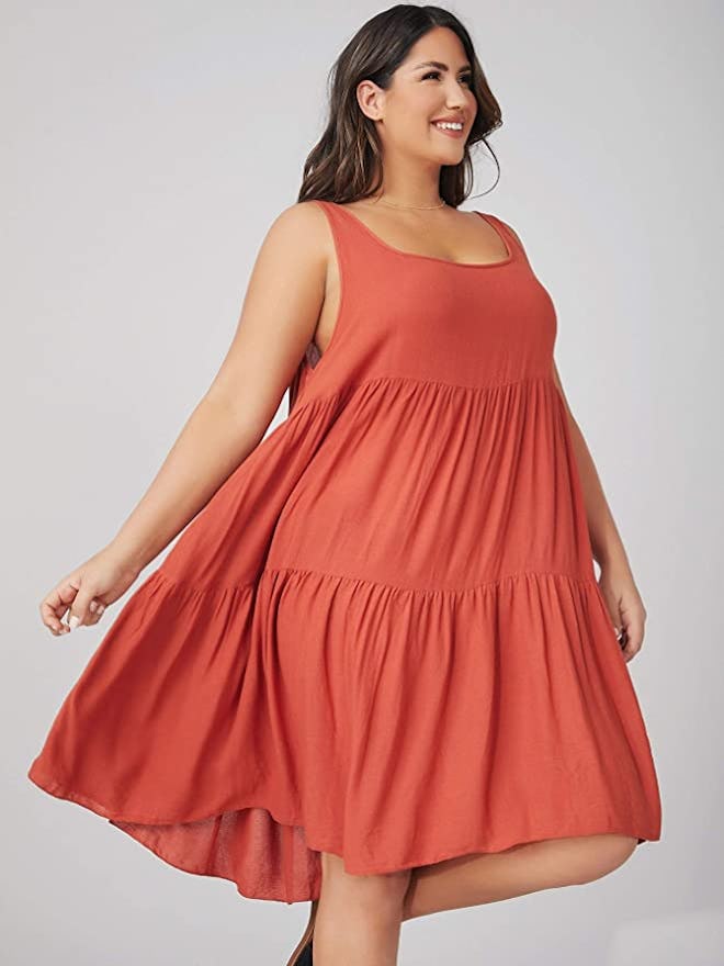 Romwe Sleeveless Tank Dress