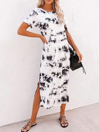 Naggoo Split T-Shirt Maxi Dress