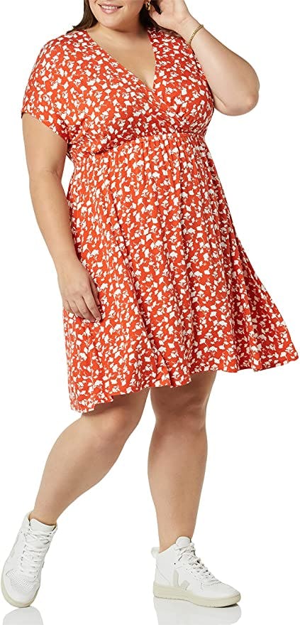 Amazon Essentials Surplice Dress
