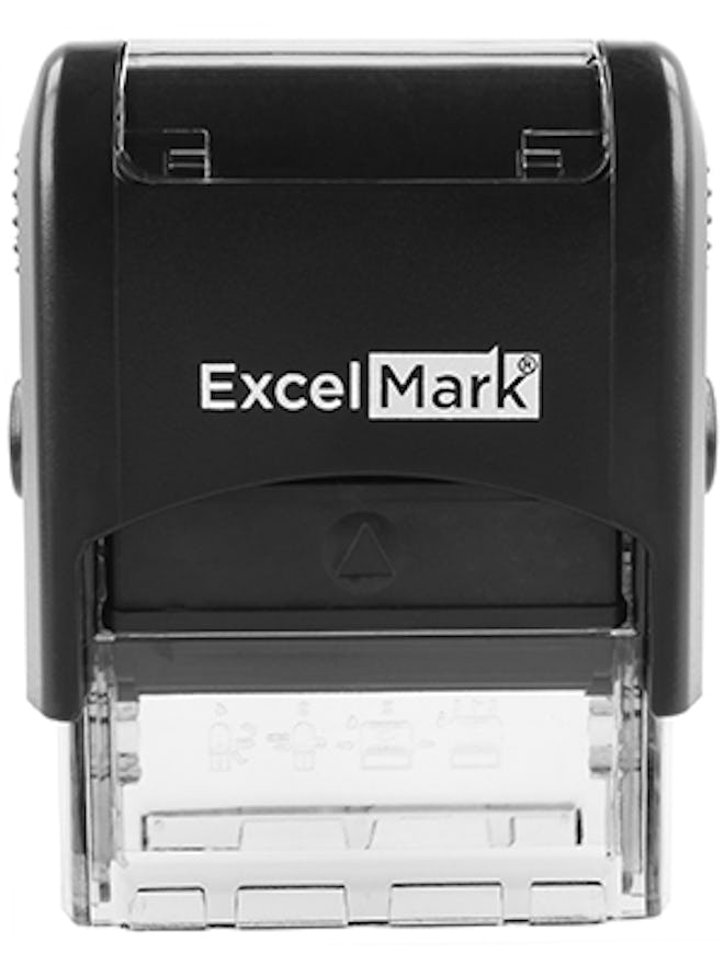 ExcelMark Custom Self-Inking Stamp