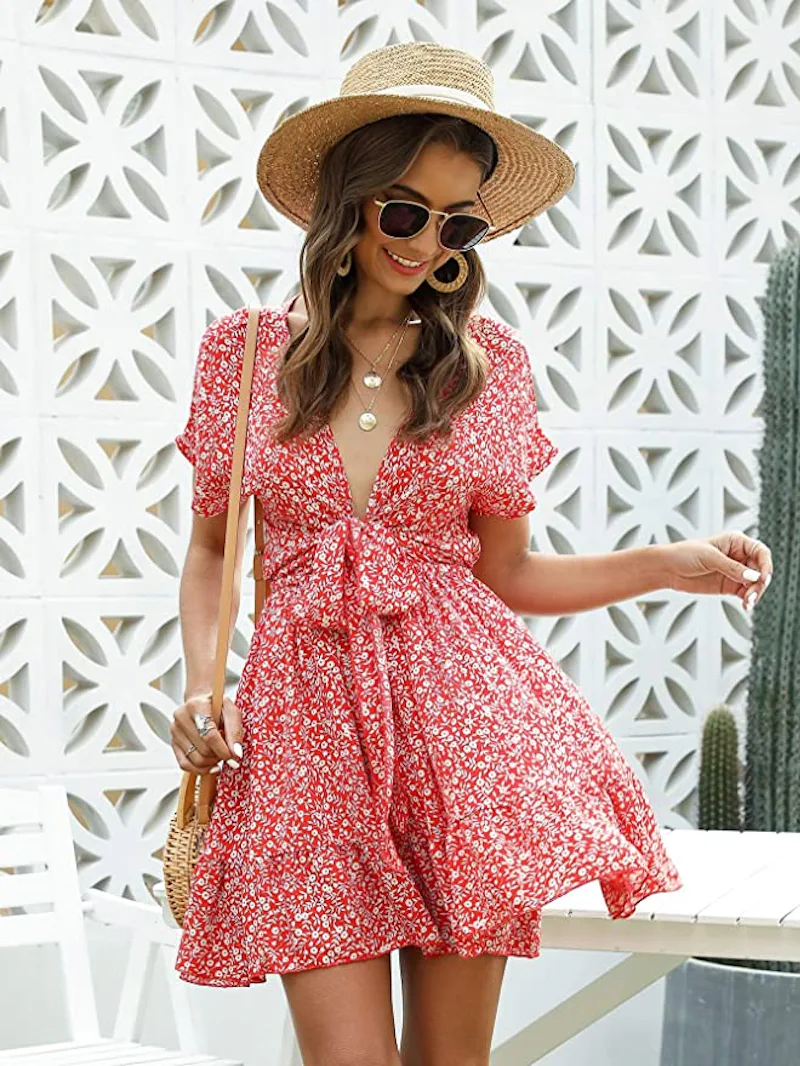 Amazon Keeps Selling Out Of These Trendy Dresses That Are Super Cute