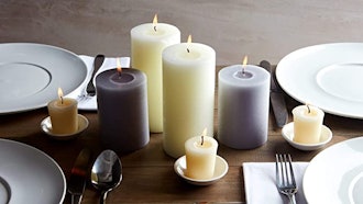 Melt Candle Pillar Candles (Set of 3)