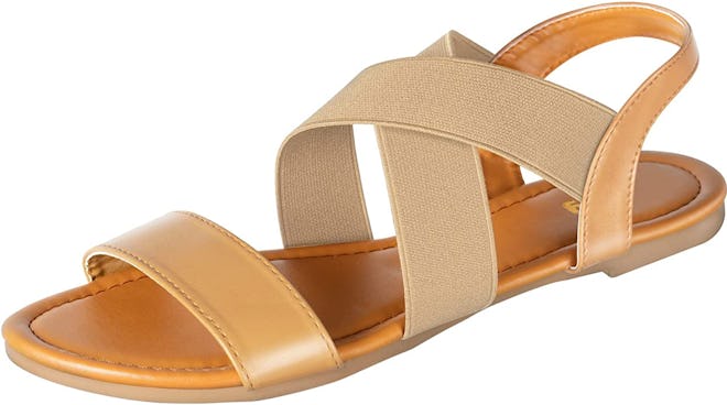 Jussy Elastic Strappy Sandals