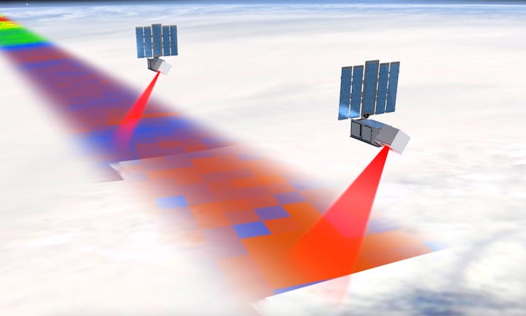 TROPICS cyclone tracking satellites concept