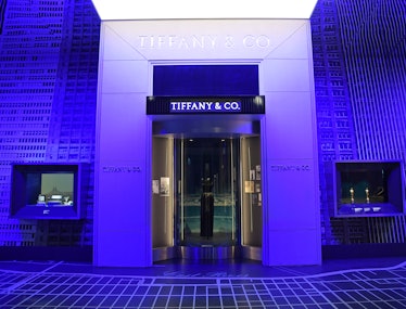 An image of the Tiffany & Co. archival exhibition