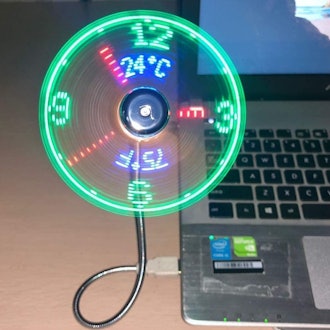 BREIS New USB Clock Fan