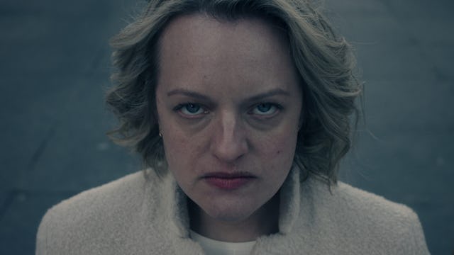 Handmaids Tale Season 5 stars Elisabeth Moss as "June."