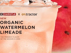 Chipotle's Watermelon Limeade sounds like summer in a glass.
