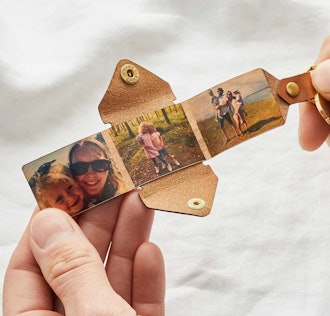 personalized photo envelope keychain