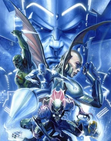Galactus set his sights on the Skrull homeworld during Annihilation - Gabriele Dell’Otto - Marvel Co...