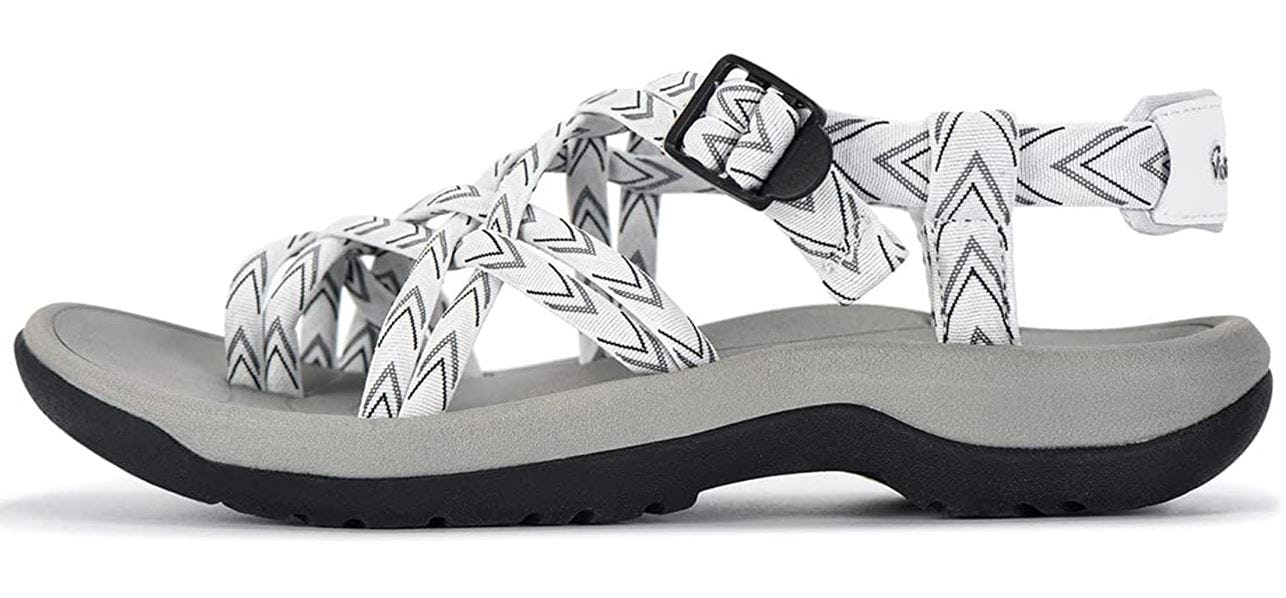 comfortable walking sandals