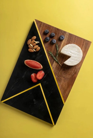 Gauri Kohli | Normandy Marble + Wood Cutting Board
