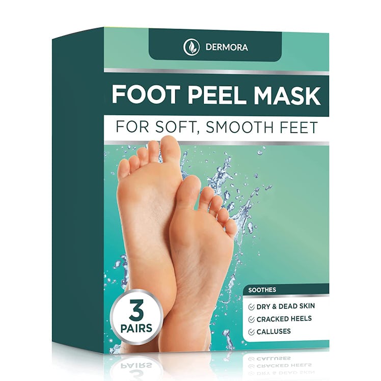 DERMORA Foot Peel Mask (3-Pack)