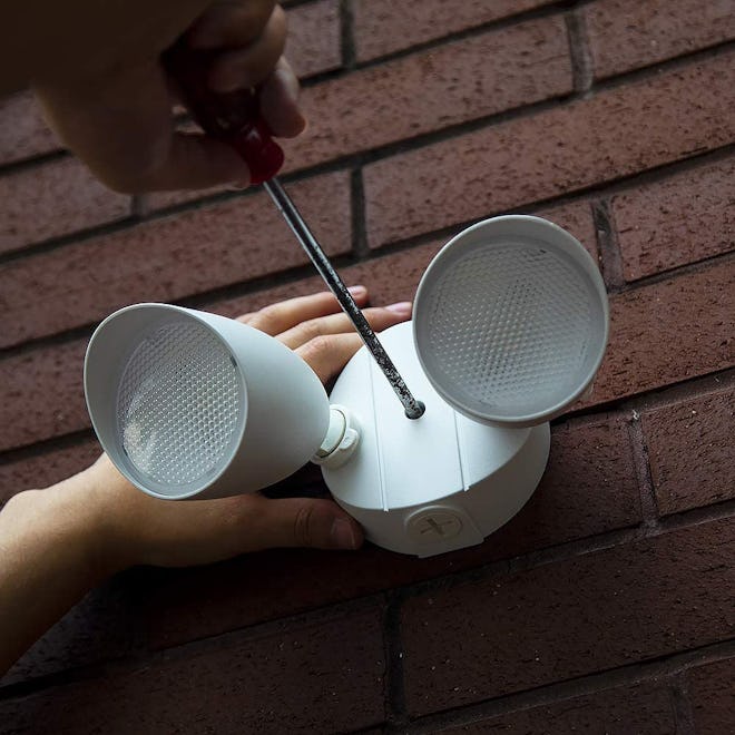 LUTEC Lumen LED Dual-Head Floodlight Outdoor