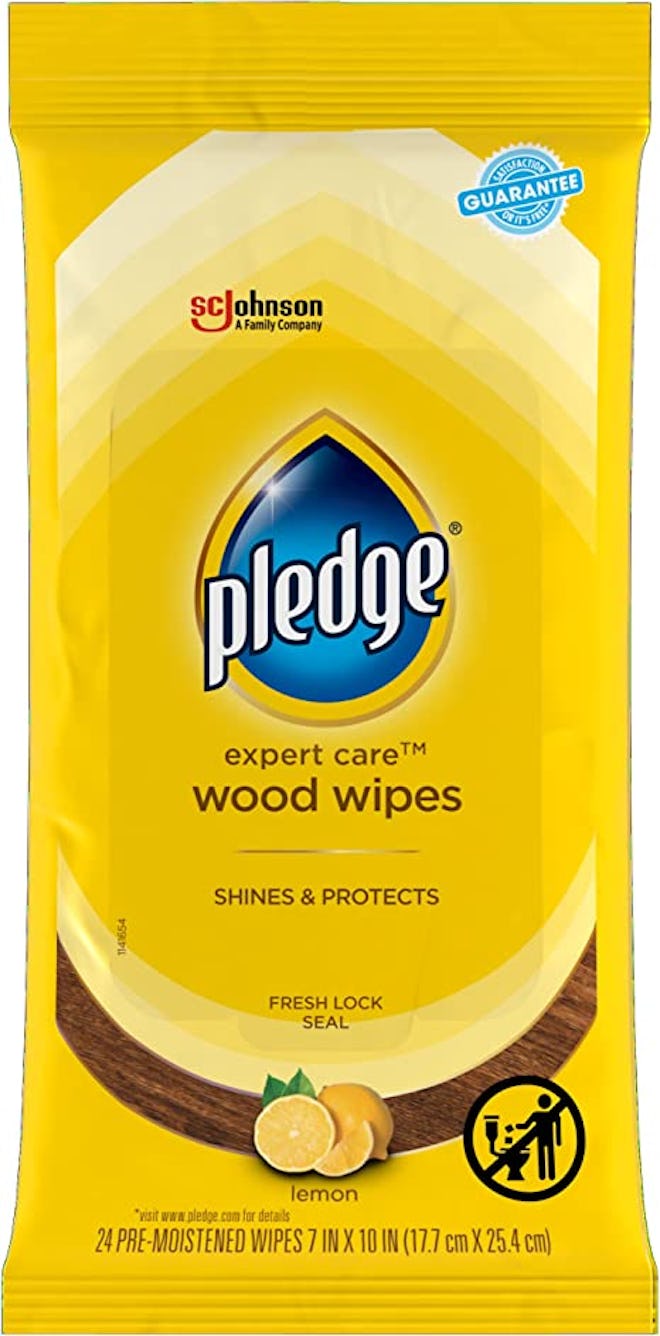 Wood polish wipes allow for even application, preventing oily blotches on furniture.