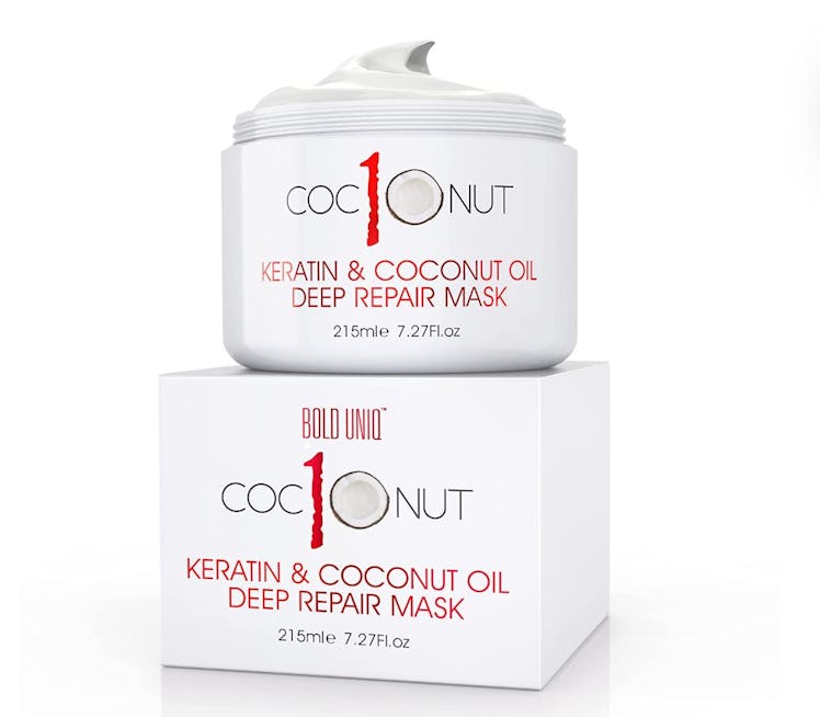 BOLD UNIQ Hair Mask with Coconut Oil and Keratin Protein 