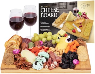 Signature Living Large Bamboo Cheese Board