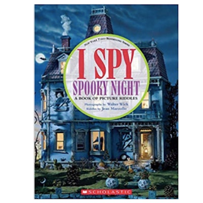 I Spy Spooky Night is a Halloween book for kids that features 13 spooky locations.