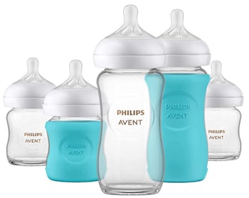 Philips Avent Natural Glass Bottle Baby Gift Set