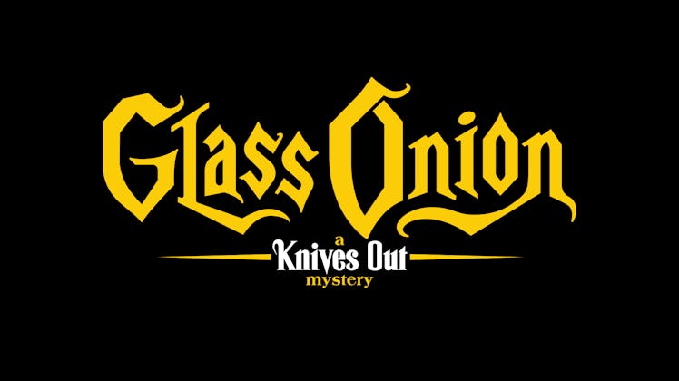 Glass Onion: A Knives Out Mystery key art
