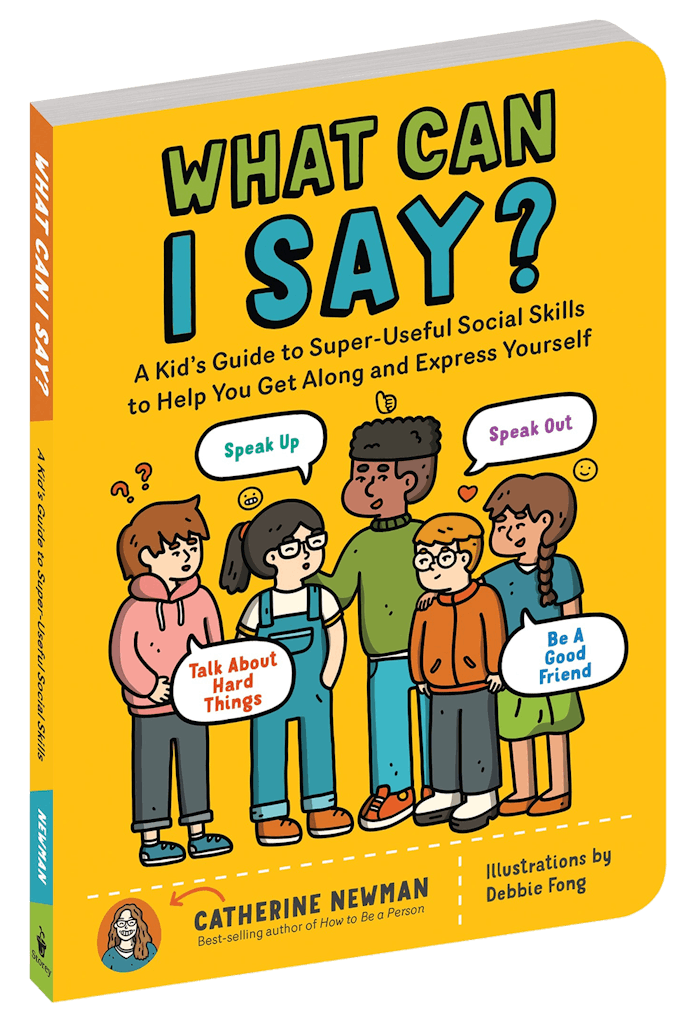 book cover of "What Can I Say?" by Catherine Newman
