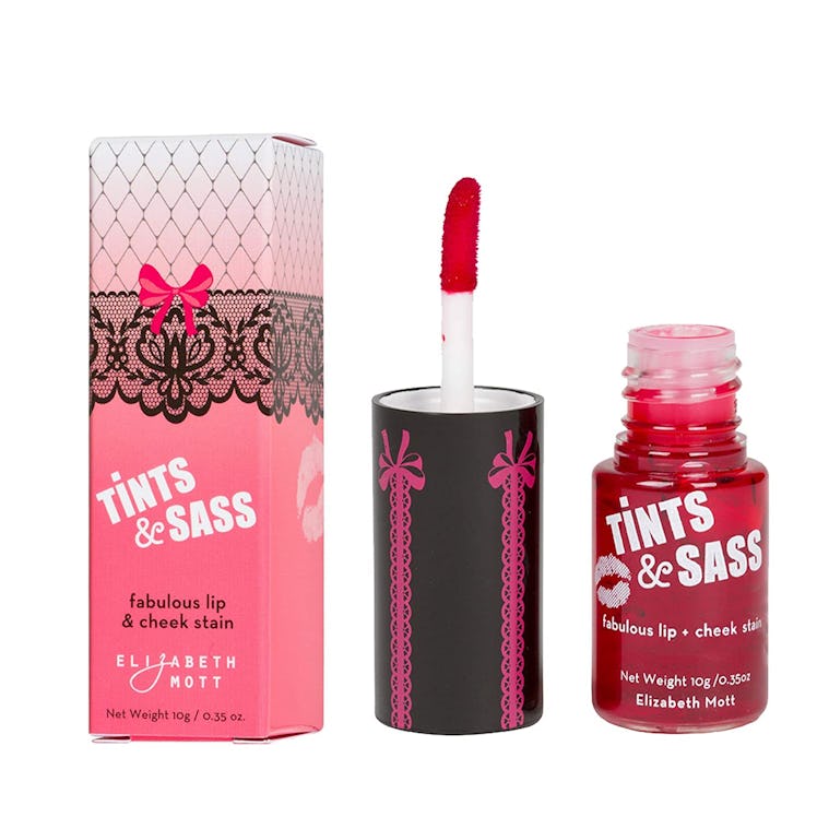 Elizabeth Mott Tints & Sass Rosy Lip Stain and Cheek Tint