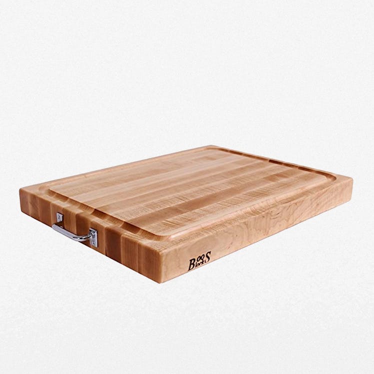 Reversible Maple Edge Grain Cutting Board by John Boos